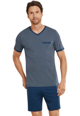 Schiesser Shortama Dark Blue 169695 | 21973