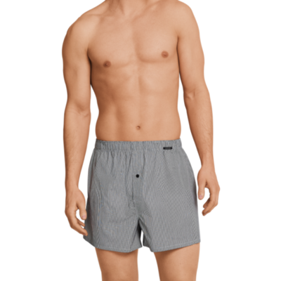 Schiesser Shorts 2-Pack Antraciet 163896 | 19672