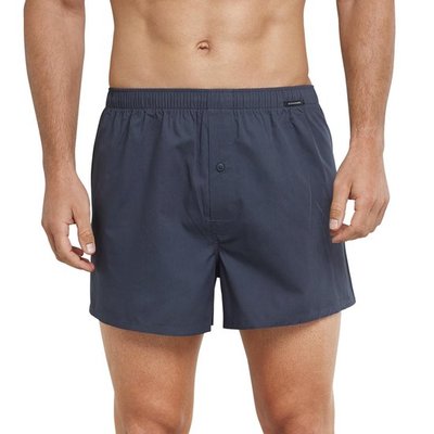 Schiesser Shorts 2-Pack Groen/Zwart 161549 | 18867