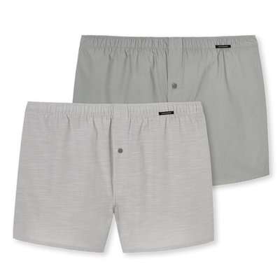 Schiesser Shorts 2-Pack Khaki 161549 | 18868
