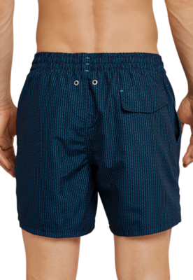 Schiesser Zwemshort Blauwgroen 164374-817 | 20364