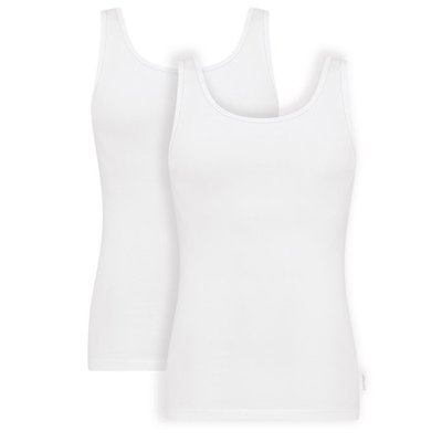 Sloggi Men 24/7 Singlet 2-pack Wit 10163154 | 16028