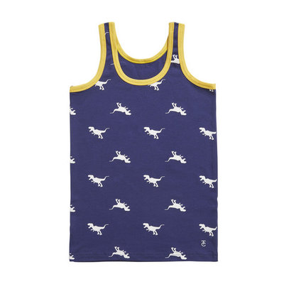 Ten Cate Boys 2-Pack Singlet Blauw/Geel 30827 | 19946