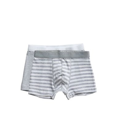 Ten Cate Boys Basic Shorts Grey Stripe 31122 | 21565