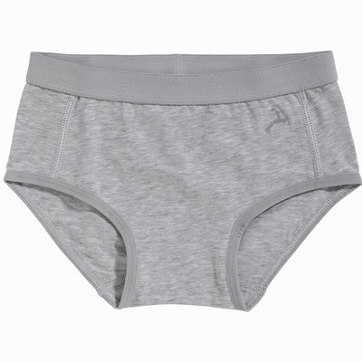 Ten Cate Girls Basic Brief Light Grey Melee 30046 | 17512