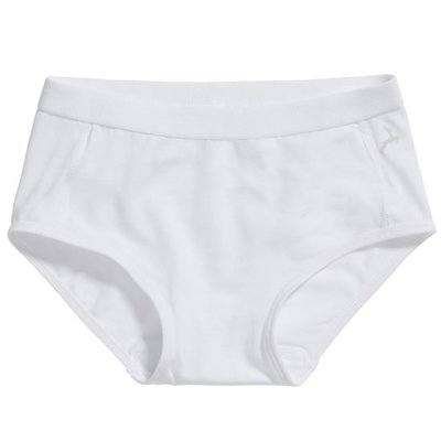 Ten Cate Girls Basic Brief White 30046 | 17511