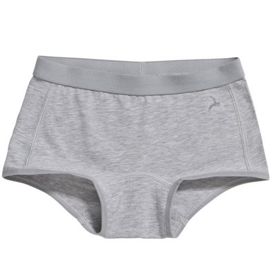 Ten Cate Girls Basic Short Light Grey Melee 30047 | 17515
