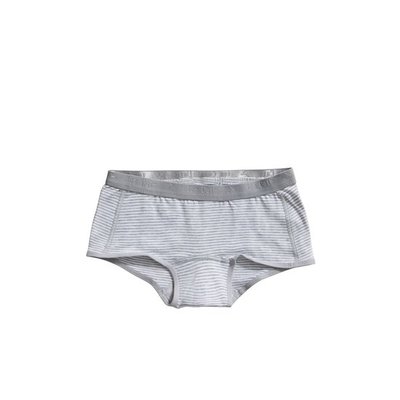 Ten Cate Girls Basic Shorts 2-Pack Grey Stripe 31120 | 20919