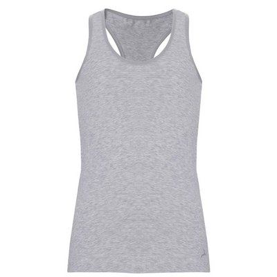 Ten Cate Girls Teens Basic Racerback Shirt Light Grey Melee 30058 | 17557