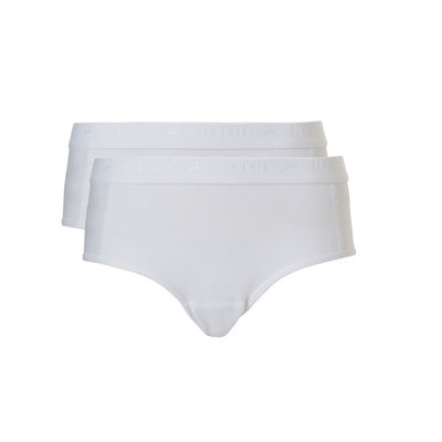 Ten Cate Girls Teens Hipster 2-Pack White 31124 | 20930