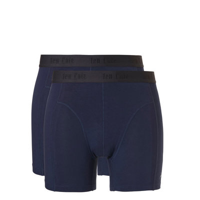 Ten Cate Men Basic Bamboo Shorts Black Iris 30859 | 21550