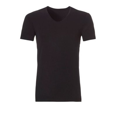 Ten Cate Men Basic Bamboo V-Neck Black 30862 | 20217