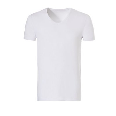 Ten Cate Men Basic Bamboo V-Neck White 30862 | 20216