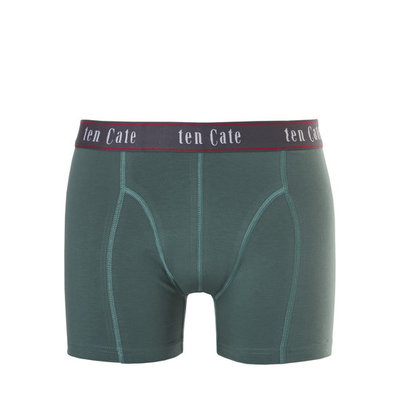 Ten Cate Men Fine Shorts 2-Pack Mallard Green Grey 30709 | 20387