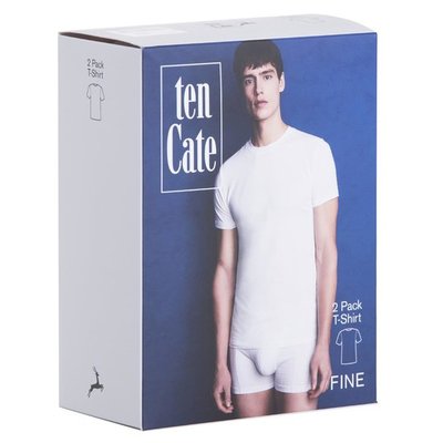 Ten Cate Men Fine T-shirt White 30227 | 17828