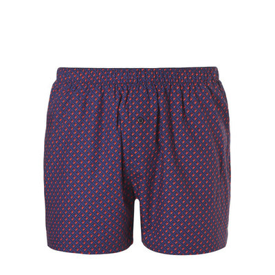 Ten Cate Men Woven Shorts Diamond Navy + Check Navy 30232 | 19124