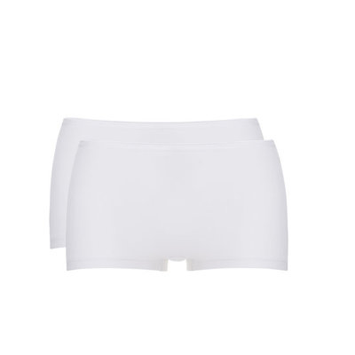 Ten Cate Women Short 2-Pack Wit 30682 | 19981