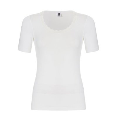 Ten Cate Women Thermo Lace T-Shirt Snow White 30237 | 18218