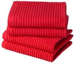 Elias Vaatdoek Solid Red 19298