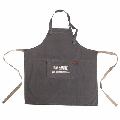 Linen&More Schort Stonewash Grey 21693