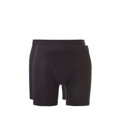 Ten Cate Men Basic Bamboo Long Shorts Black 30863 | 20277