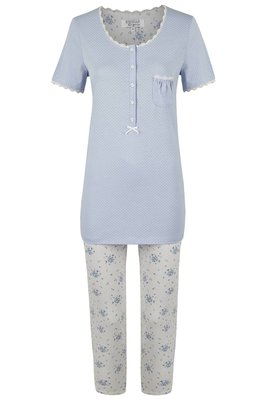 Ringella Lingerie Pyjama Lichtblauw 0261212 | 22047