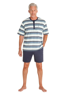 Hajo Klima Komfort Shortama Blauw 53291 | 22076