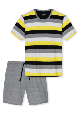 Schiesser Heren Shortama Multicolor 169684 | 22191