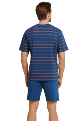 Schiesser Heren Shortama Dark Blue 159621 | 22193