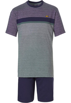 Pastunette For Men Shortama Dark Green 33201-622-2 | 22391