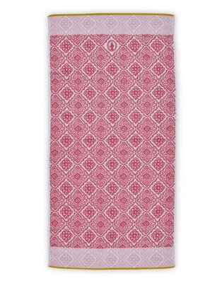 Pip Studio Badgoed Jacquard Check Dark Pink 22306