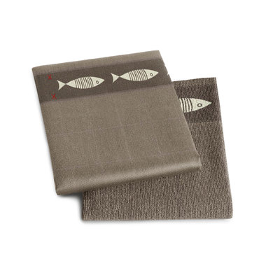 DDDDD Keukendoek Pescado Taupe 22211