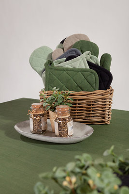 Linen&More Ovenwant Army Green 22337