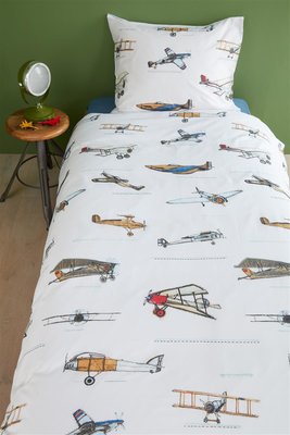 Beddinghouse Kids Dekbedovertrek Airplanes 22279