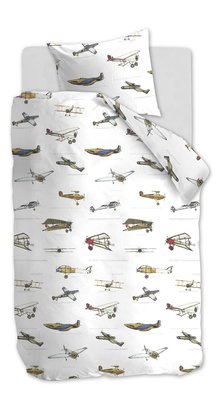Beddinghouse Kids Dekbedovertrek Airplanes 22279
