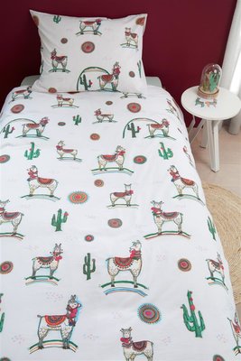Beddinghouse Kids Dekbedovertrek Lama Adventure 22280