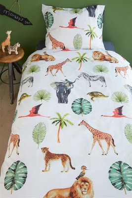 Beddinghouse Kids Dekbedovertrek Savanne Friends 22311