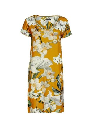 Essenza Dames Nachthemd Emmylou Rosalee Yellow 401472 | 22315