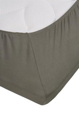 Beddinghouse Premium Jersey Lycra SplitTopper Hoeslaken Warm Grey 22488