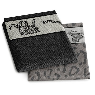 DDDDD Keukendoek Leo Antraciet 18066