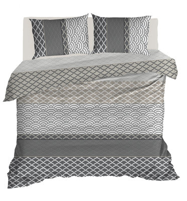 Livello Dekbedovertrek Kingston Grey 22537