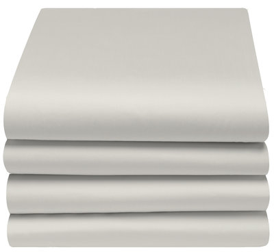Hotel Collection Perkal Katoen Topper Hoeslaken Ivoor HCTHL IV | 469-7781