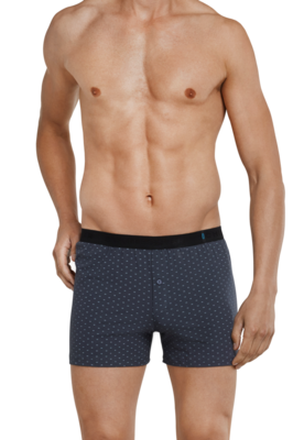Schiesser 95/5 Shorts 2-Pack Antraciet 161149 | 18663