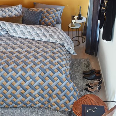 Beddinghouse Dekbedovertrek Padded Gold 18033