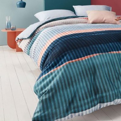 Oilily Dekbedovertrek Overflow Blue green 18979