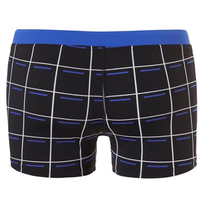 Tweka Chloorbestendig Shortslip Zwart/Kobalt 10230 876 | 18804