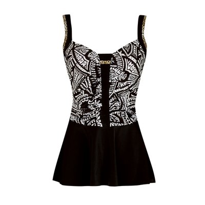 Sunflair Tankini/Zwemjurk Zwart 78042 | 15730-15731