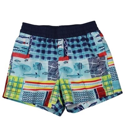 Lentiggini Zwemshort Multi/Navy 18W-25504H | 17112