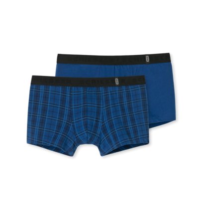 Schiesser 95/5 Shorts 2-Pack Blauw 154305 | 15737