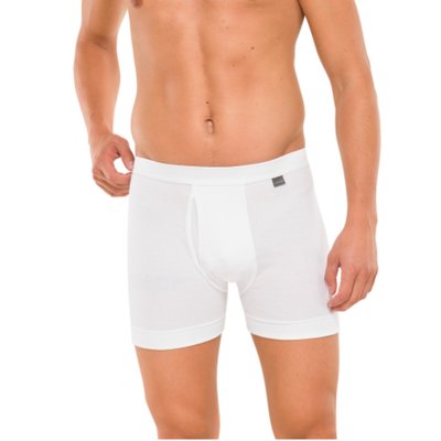 Schiesser Cotton Essentials Feinripp Short Wit 205160 | 345